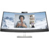 HP E34m G4 34" WQHD Curved USB-C Conferencing Monitor - 40Z26AS