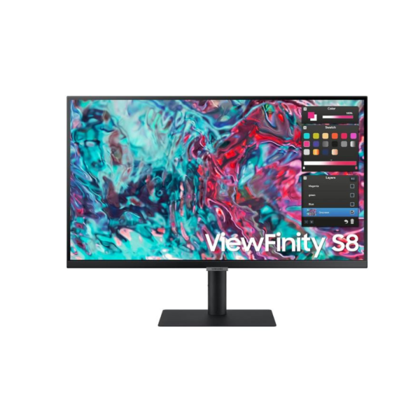 Samsung ViewFinity S8 32″ UHD HDR USB-C Monitor- LS32B800PXMXUE