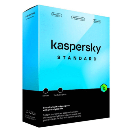 Kaspersky Standard 1 Device 1Year Affordable Antivirus Protection