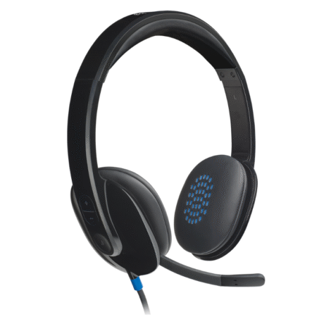Logitech H540 USB Headset with Noise-Canceling Mic