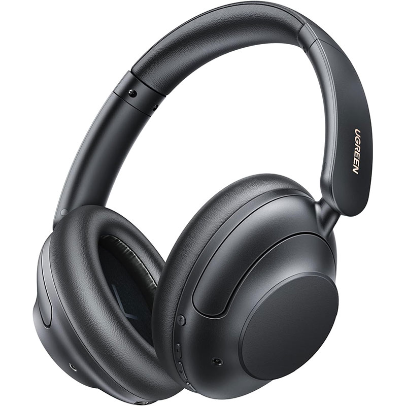 UGREEN HiTune Max5c Hybrid Active Noise-Cancelling Headphones Black