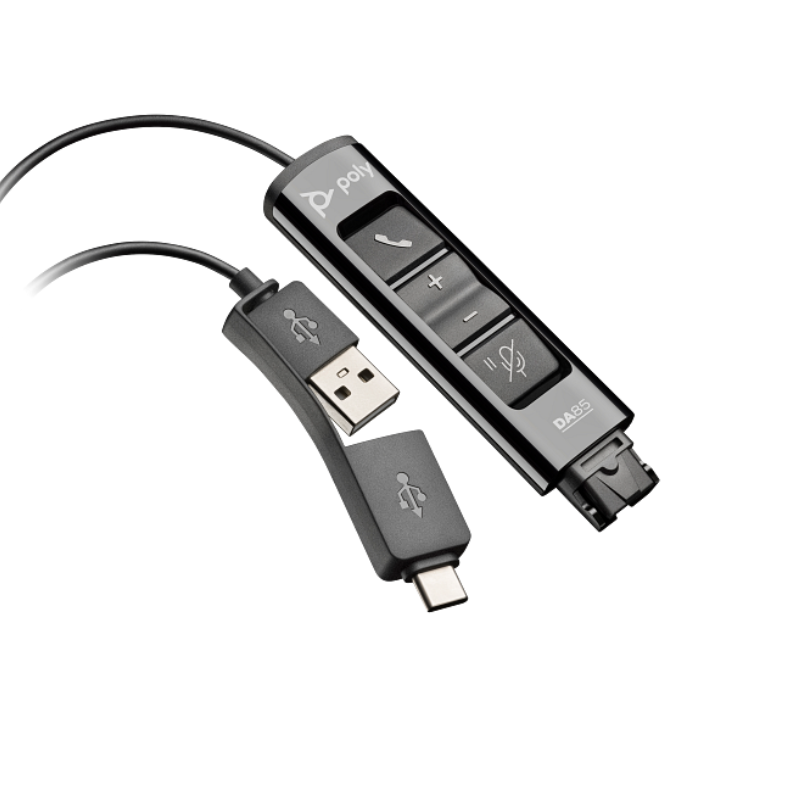 Poly DA85 UC USB-to-Headset