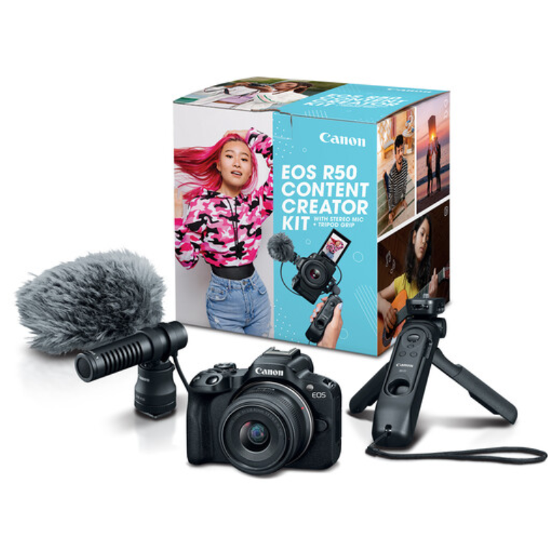 Canon EOS R50 Content Creator Kit