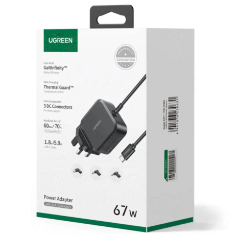 UGREEN USB‑C 67W PD GaN Power Adapter