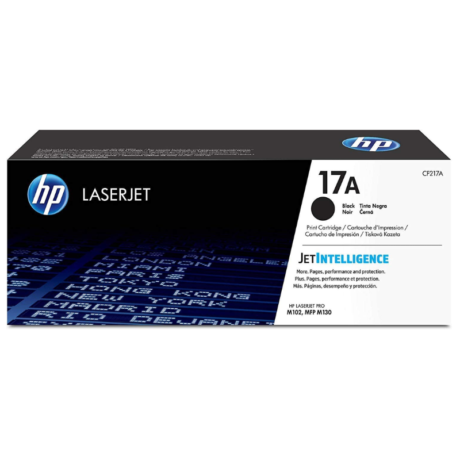 HP 17A (CF217A) Black Original LaserJet Toner Cartridge — Reliable OEM 1,600‑Page Yield