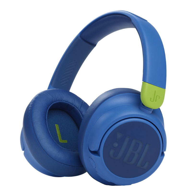 JBL JR 460NC Wireless Over-Ear Noise Cancelling Kids Headphones — Safe Volume, Bluetooth, 1-Year Warranty