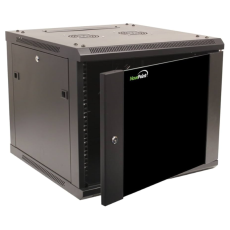 Office Point 03NWC0007 9U 600x600mm Wall Network Cabinet